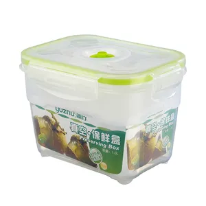 Cozinha Preservação Caixa Fresco Mantendo Leakproof Food Storage Box Plástico Prático Food Grade Food Container para Casa 1000ML