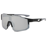 Lunettes de moto tendance pour hommes avec monture PC, protection UV400, lunettes de soleil de cyclisme d'extérieur, anti-buée, sangle réglable 2026