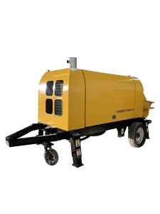 Pompa Beton Diesel Mikro untuk Teknik Konstruksi Pompa <span class=keywords><strong>Mortar</strong></span> Grouting Mobile Efisiensi Tinggi Produktivitas 22M/H 180M - Product Image 4