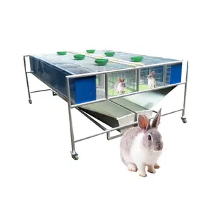 Best Selling Rabbit Cage Indoor Rabbit Feces And Urine Flow European-style Rabbit Cage