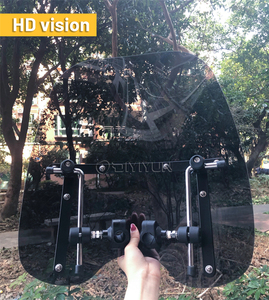 Déflecteur de pare-brise pour Honda Shadow Steed <span class=keywords><strong>1800</strong></span> 1300 Yamaha Bolt 950 XVS 650 400 <span class=keywords><strong>Victory</strong></span> Octane Hard Ball - Product Image 6