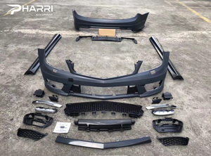 Nuovo Kit Carrozzeria Completo PHARRI per <span class=keywords><strong>Mercedes</strong></span> Classe <span class=keywords><strong>C</strong></span> W204 <span class=keywords><strong>Berlina</strong></span> 2011-2014, Aggiornamento allo Stile C63 AMG - Product Image 5