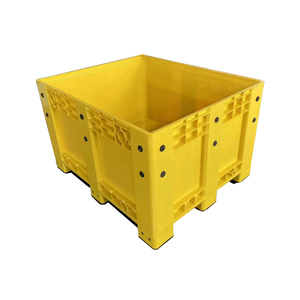 Caja de Palet de Plástico Grande de Fabricante Chino para Almacenamiento de Carga, Contenedor de Equipos con Tapa y Ruedas - Product Image 6
