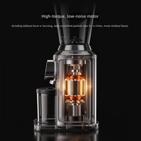 Moulin à café électrique à lame conique entièrement automatique pour usage domestique, minuterie intelligente, acier inoxydable 420