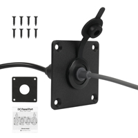 Kit de traversée murale en aluminium étanche pour panneau DC, prise de câble compatible avec Starlink Mini pour camping-car, caravane, bateau