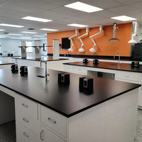 Mobilier de laboratoire industriel, banc de travail de laboratoire, table de travail, armoire de laboratoire médical
