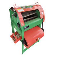 Petite machine à moteur diesel entièrement automatique pour usage domestique récolte d'arachides agricoles composant moteur de base de décortiqueur de cueilleur d'arachides