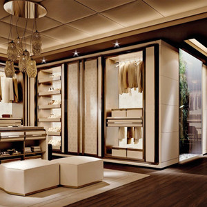 Meubles <span class=keywords><strong>Ludovica</strong></span>, armoire complète moderne haut de gamme chinoise, grande armoire de luxe pour maison, vestiaire en bois, garantie 451 ans - Product Image 2