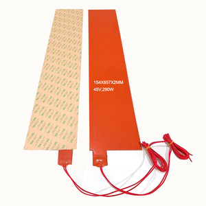 แถบทำความร้อนยางซิลิโคนแบบยืดหยุ่นตามสั่ง 290 วัตต์ 45 โวลต์ องค์ประกอบความร้อนไฟฟ้า ได้รับการรับรอง CE/ROHS อุณหภูมิสูง 0-200 องศาเซลเซียส รับประกัน 1 ปี - Product Image 2