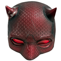 Masque Daredevil en résine de qualité supérieure, artisanat de luxe, casque de cosplay de super-héros portable pour les fans, édition collector