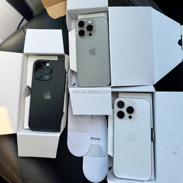 Wholesale Unlocked Original for IPhone16 I16 I16Pro I16Promax Mini Used Mobile Phones Low Price US Version Iphone 16Pro Max