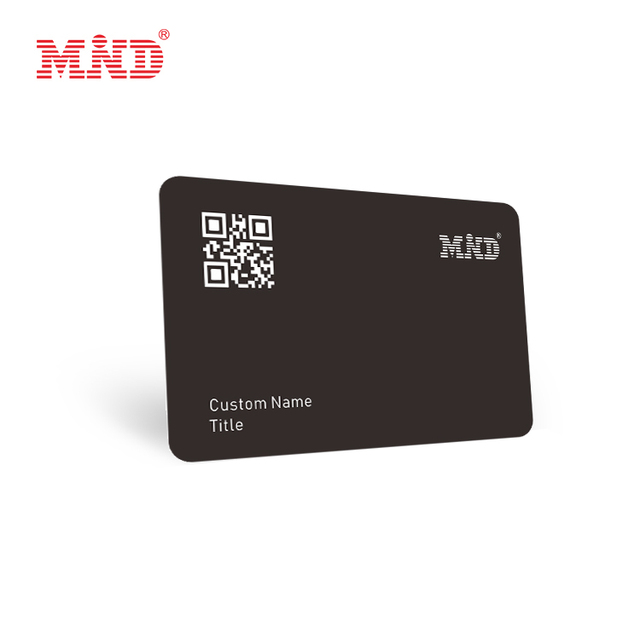 Matte Black NFC NTAG 213 215 Digital Smart Business Card NTAG 216 Social Media Card