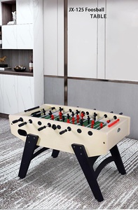 Style français Futbolin professionnel 55 "tiges télescopiques en bois d'ingénierie Table de jeu de pied de bébé <span class=keywords><strong>baby</strong></span>-<span class=keywords><strong>foot</strong></span> intérieur - Product Image 3