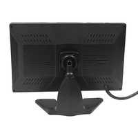 Moniteur DVR 4 canaux avec écran tactile 10,1 pouces, vision nocturne, USB, carte TF, moniteur de voiture quadruple, garantie 1 an pour l'aide au stationnement et à la marche arrière