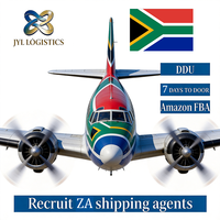 Expédition aérienne vers l'Afrique du Sud, agent de fret, transport de marchandises, service de livraison, expédition, logistique, export FBA, consolidation