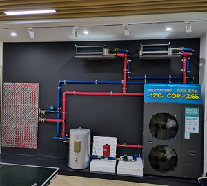 SUNRAIN Vente à Chaud Split Full DC Inverter chauffage et refroidissement EVI Pompe à Chaleur avec WIFI Boîte Hydronique - Product Image 6