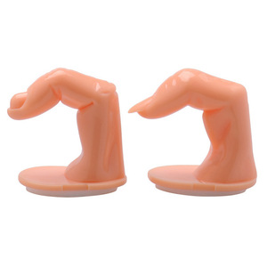 Support d'entraînement réglable en plastique pour faux ongles, présentoir adhésif pour échantillons, outil de manucure pour la formation en nail art - Product Image 4