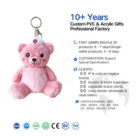 Porte-clés en peluche pour mariage, petite poupée en peluche, breloque de sac, souvenir de fête pour invités, cadeau en gros