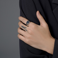 Bijoux tendance, magnifiques bagues de mariage classiques en acier inoxydable plaqué or 18 carats PVD de haute qualité pour femmes