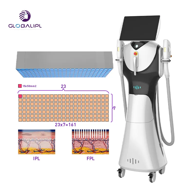 Suitable for salon use Rapid Idemitsu Advanced optical and electronic technologies ipl dpl hair removal and whitening machine