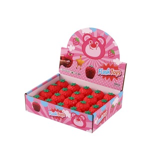 Autonomy Strawberry Bear Squeeze Cup 5.0*6.0cm TPR Juguete Antiestrés para Niños de 3 a 7 Años - Product Image 2