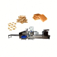 Machine automatique de fabrication de biscuits au chocolat et aux noix, équipement de formage de biscuits à découpe filaire, moule interchangeable pour boulangerie industrielle