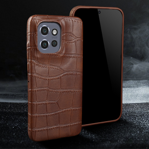 Étui de téléphone en cuir PU à texture crocodile de qualité supérieure pour Motorola Edge 50 Series, S50 Neo, G45, G85, X50 Ultra, housse de protection - Product Image 3