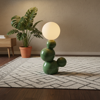 Lampe de table électrique LED en céramique au design moderne, avec abat-jour en forme de rhinocéros et douille G9, pour la décoration intérieure