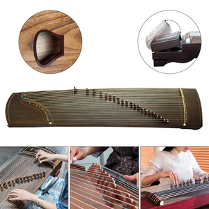 <span class=keywords><strong>NAOMI</strong></span> Niveau Avancé Noir Santal Guzheng Instrument 21 Cordes 163cm Chinois Cithare Harpe Offre Spéciale Avec Accessoires Complets - Product Image 5