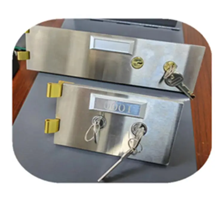 Dual Key Lock Safe Deposit Box Lock for Bank/ Vault