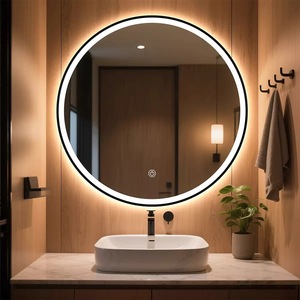 <span class=keywords><strong>Espejo</strong></span> de Baño Inteligente <span class=keywords><strong>con</strong></span> Luces LED, Función Antivaho y Pantalla Táctil - <span class=keywords><strong>Espejo</strong></span> LED para Baño - Product Image 1
