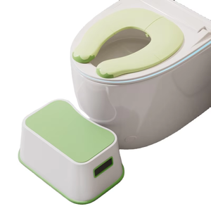 Orinal de plástico plegable para niños, asiento de entrenamiento para inodoro, almohadilla portátil para niños y bebés - Product Image 1