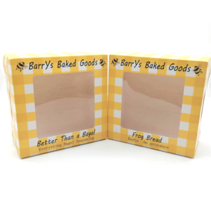 Cupcake Boxes with Inserts And Window Hold 6 Cupcakes Kraft Bakery Cake Boxes Pastry for Cookie