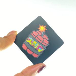 Venta al por mayor barato logotipo personalizado colorido plateado tipografía impresa Medallas de metal con forma personalizada - Product Image 5