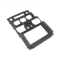 Kit de cadre d'autoradio Android pour JEEP WRANGLER RUBICON 2008-2010 Support de console centrale stéréo automatique Fascia Trim Bezel Faceplate