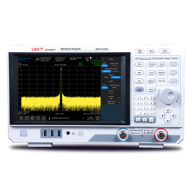 UNI-T UTS3084T+ Signal/Spectrum Analyzer Frequency Range 9kHz~8.4GHz