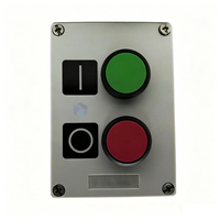 Station de commande à bouton-poussoir Siemens, neuve, d'origine, verte et rouge, 2 boutons-poussoirs, 3SU1802-0AB00-2AB1