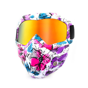 Lentilles toriques imprimées sur mesure Lunettes de moto et masque facial pour Motocross Vintage Cycling <span class=keywords><strong>Ski</strong></span> & Sports - Product Image 6