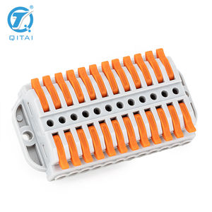 12P 250V 32A Кабельный соединитель, оранжевый мини-разъем, быстроразъемный Соединительный терминал, проводник Независимого управления - Product Image 4