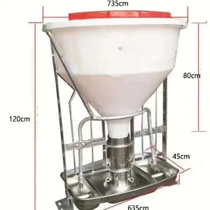 automatic pig dry/wet dry pig feeder used pig feeders for sale