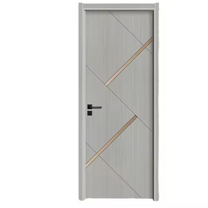 Portes en bois massif pour <span class=keywords><strong>maisons</strong></span> Porte d'entrée intérieure de la chambre Style américain Portes et fenêtres Design moderne Usine chinoise - Product Image 4
