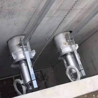 Pompe submersible murale QHB3/8 haute capacité pour boues, avec roulement en acier inoxydable 304, pour usine de traitement des eaux usées et liquides mixtes