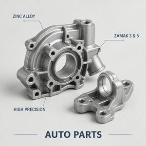 Pièces moulées sous pression en alliage de zinc de marque YF, composants de précision ZAMAC personnalisés OEM avec traitement de surface par usinage CNC, provenant du Guangdong - Product Image 3