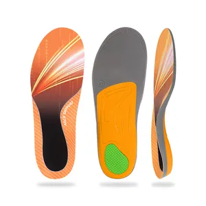 JOGHN 3.5cm Fit Adjusting Flat Feet orthopedic support insoles for high arches Arch Support Pad Pu Insole Orthotic