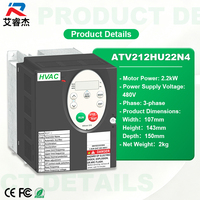 Variateur de fréquence 100% original neuf ATV212HU22N4 2,2 kW 3 CV 380-480 V pour applications commerciales CVC et pompe à eau