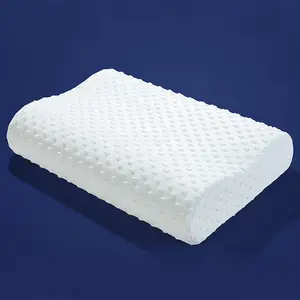 Funda Extraíble para Dormir, Almohada de Espuma Viscoelástica de Tamaño Estándar, Masaje para Dormir en Hotel