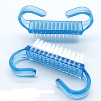 BIN Nail Beauty – Brosse à poussière noire pour ongles, format mini, personnalisable, vente en gros, pour nettoyage des ongles
