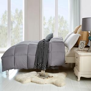 Couette personnalisée 100 % coton anti-duvet en microfibre, alternative au duvet, respirante, pour lit - Product Image 2