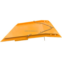 Rampe de quai pour conteneurs, rampe de chargement mobile robuste pour chariot élévateur, déchargement de camions