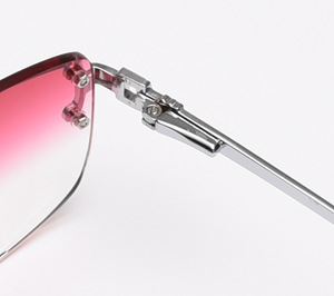 Gafas de Sol Retro Clásicas sin Montura D072 para Hombre, Gafas de Sol de Lujo con Montura Moderna, Gafas Lunettes 2022 - Product Image 5